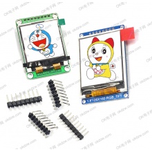 1.44寸TFT全彩屏 SPI串口显示模块 STM32F103C8T6开发板配套彩屏 1.44寸TFT模块 1.8寸液晶显示模块