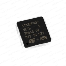 STM32单片机 STM32F407VET6 封装：LQFP100 品牌：意法